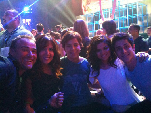 Wizards of Waverly Place Family at TCA