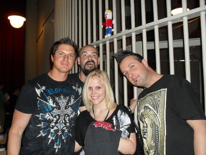 mansfield reformatory; Zak Bagans, Aaron Goodwin, Billy Tolley and I!

