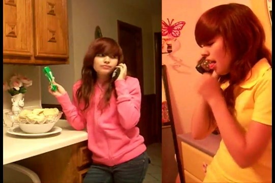 YouTube        - Mean Girls (Phone Conversation Skit) 671