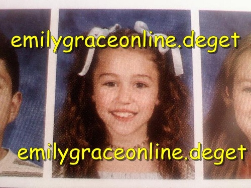 miley's yearbook