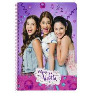 caiete cu violetta - lucruri cu Violetta