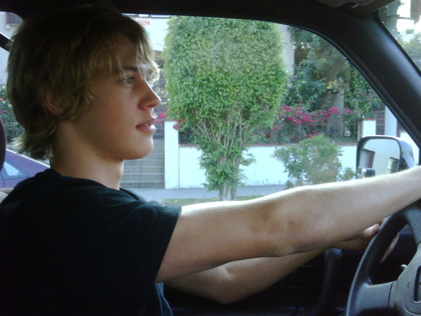 @austin_butler picked me up from rehearsal, I had no ride haha. - pics