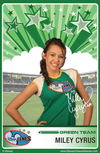 007 - Disney Channel Games Green Team