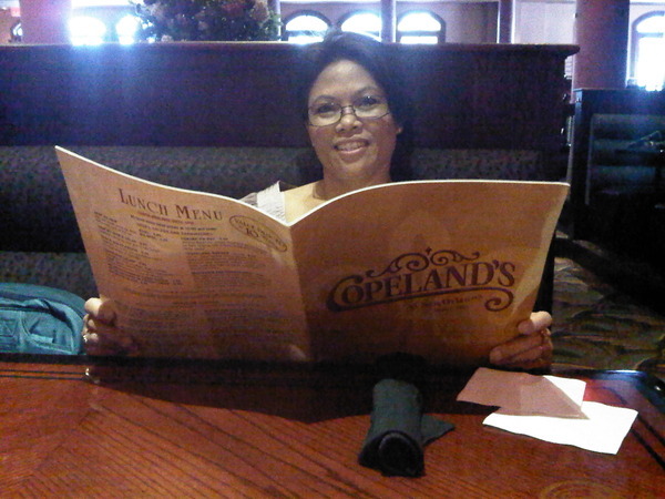 Copelands with Momma Bear. Then its off 2 visit Barbizon- where it allll began
