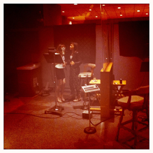 In the studio - In the studio