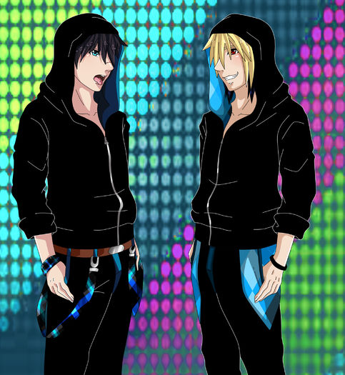 Ryuu and Hikaru - twin brothers - collab with my love, Mari-chan <3 <3 <3 <3