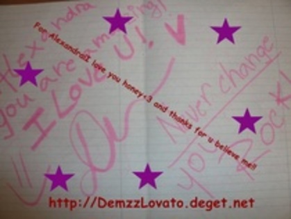 DemzzLovato - my autographs