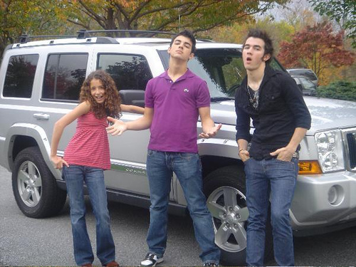 Joe and Kevin and a girl :X:X