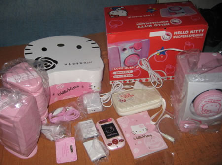 my stuff with Hello Kitty since I was little