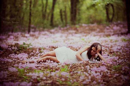 lovely,field,flowers,girl,alone,forest-cfa6cf08c4107548bf7048cf921ec02a_h