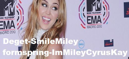 oh yes smiley mileys bakc; DONT STEAL
