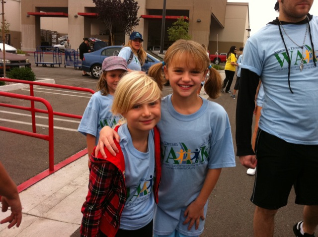 At habitat for Humanity - Me and Joey King