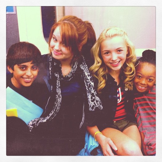 Rehearsal snugs with three quarters of the nugs. #jessie.