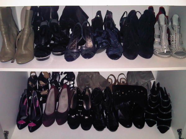 Finaly done It's not like Mariah's closet on cribs but I am trying LOL