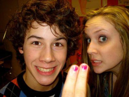 Nick Jonas with Mandy