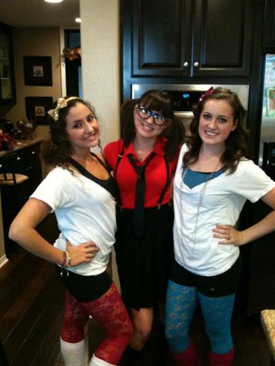 Halloween with janey and Kennedy