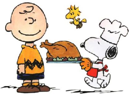 Thanksgiving-Charlie-Brown-Snoopy - Peanuts Gang