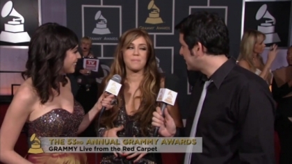 normal_021 - 0  Annual Grammy Awards 2011 - Red Carpet Interview 0