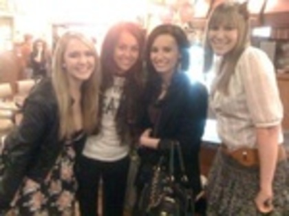 Me Demi and Fans