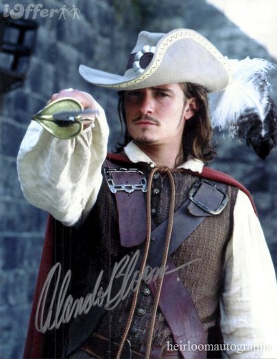 orlando-bloom-signed-photo-a5274 - x - Orlando Bloom - x