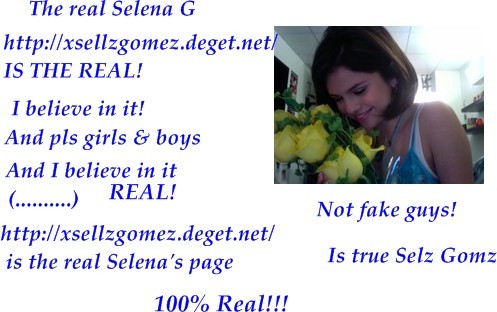 xsellzgomez - xsellzgomez is the real Selena Gomez