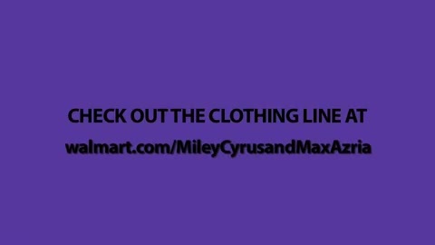 CAUFGTE7 482 - x exclusive Rare Behind the Scenes of Miley and Max Azria clothing line