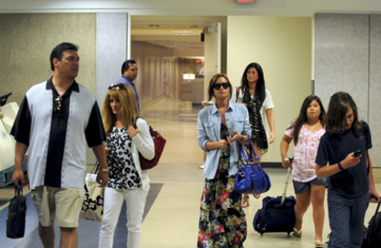 oh, - Arriving at LAX Airport - June 19