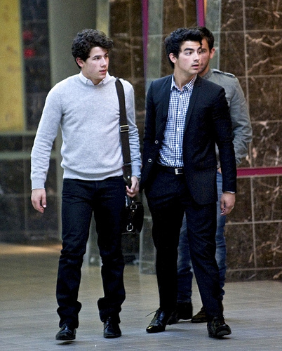 Jonas Brothers at the LAX Airport