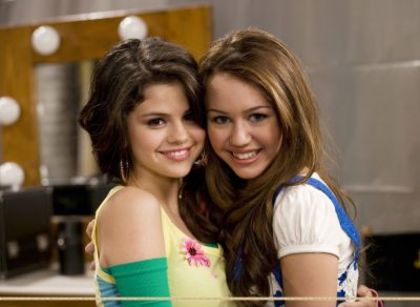 Miley Cyrus and Selena Gomez