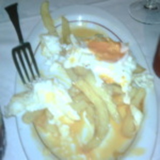 yummyyyyy eggs and fries