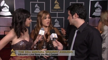 normal_024 - 0  Annual Grammy Awards 2011 - Red Carpet Interview 0