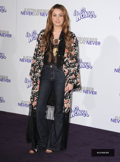 > Never Say Never Premiere <