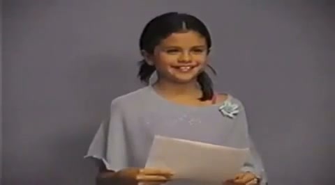 Selena Gomez - Audition Tape for Disney channel HQ 1295