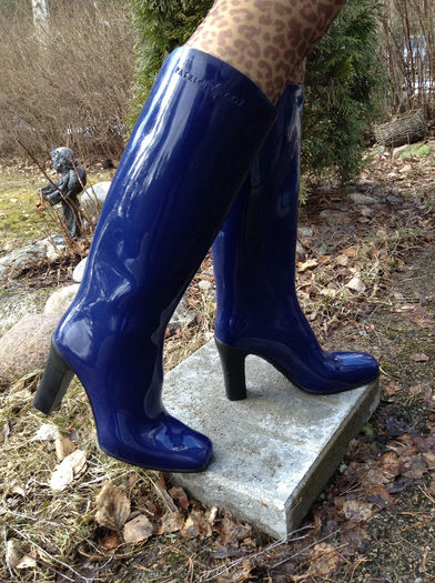 Patric Cox blue 39-01 - Patric Cox Rain boots for sale