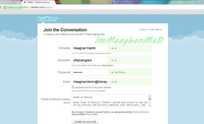 when i made my twitter . :D - 0 Twitter PROOFS xD
