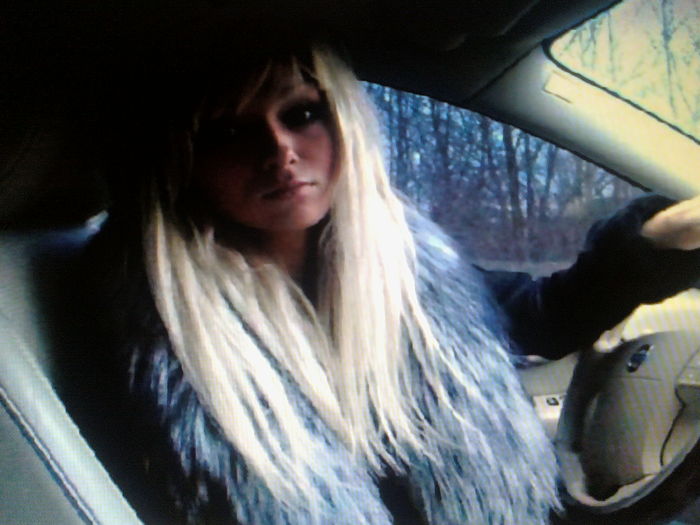 in my daddy's car :] haha - This is ME xx