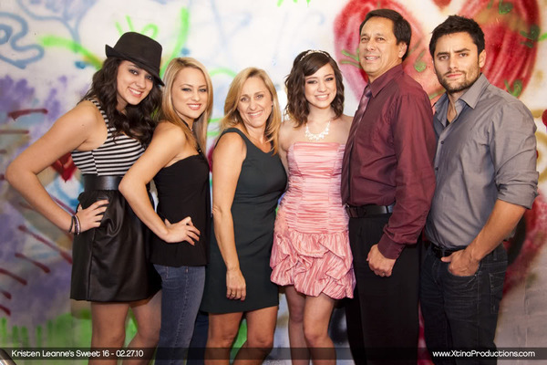 me and my Fam at my  sweet 16 - This is the best manager in the world