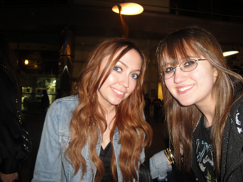 She is so sweet! - Me and Brandi Cyrus