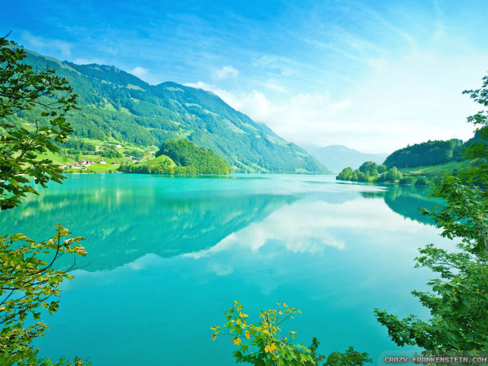beautiful-swiss-lake-summer-nature-wallpapers-1024x768 - Most Beautiful Landscapes