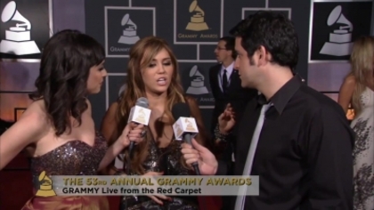 normal_025 - 0  Annual Grammy Awards 2011 - Red Carpet Interview 0