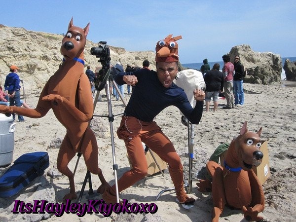 shooting for Scooby-Doo :))