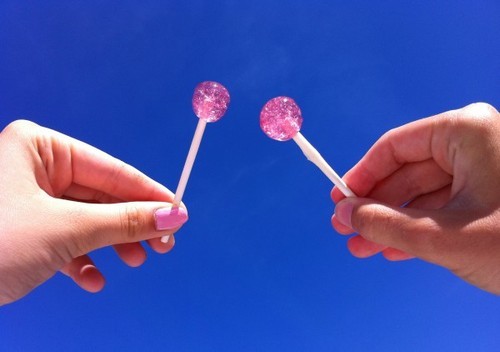 Pink lollipops - o - Lollipops - o