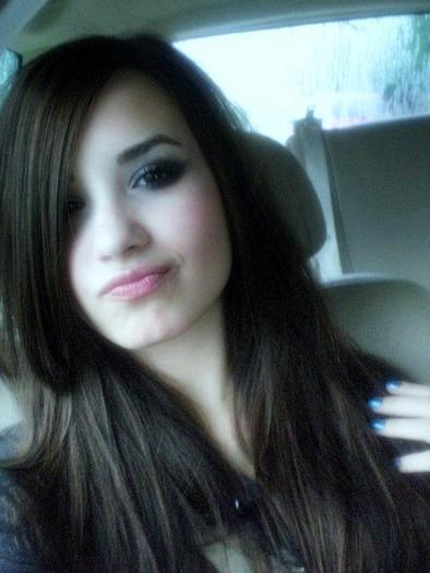 demi in the car - hey ya