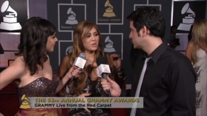 normal_023 - 0  Annual Grammy Awards 2011 - Red Carpet Interview 0