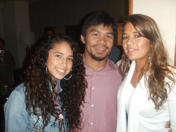 me auntie gabs and manny..my two managers