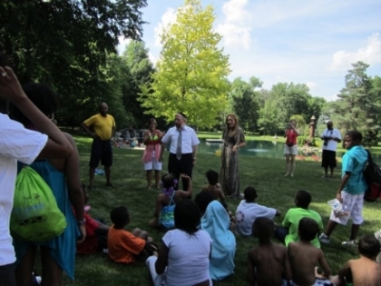 19 July - At a Kids Kicking Cancer event in Michigan (1)