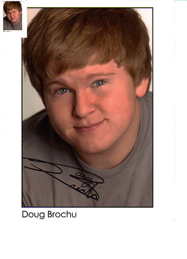 Doug Brochu Autographed Head Shot