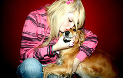 me and my dog Lolly