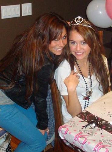 At Mileys birthday