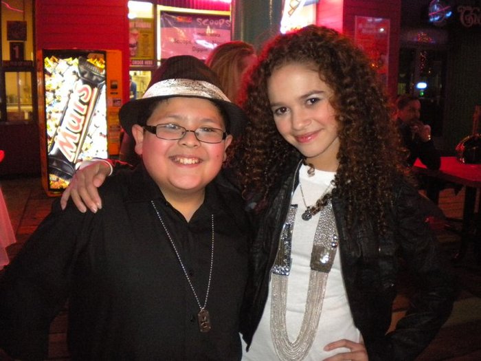 With Rico Rodriguez at Cody s b-day
